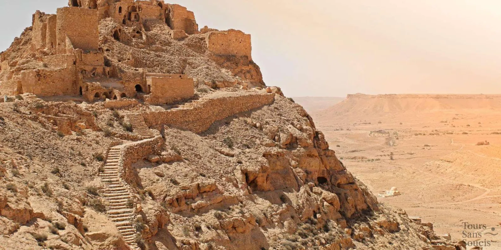 From Djerba: Star Wars and Sunset in the Tataouine Desert